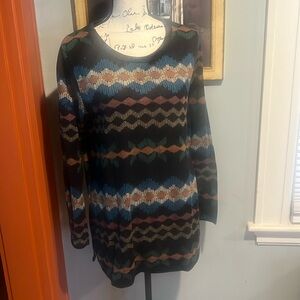 Bombom Tunic-Length Lightweight Sweater (M)